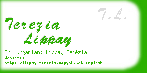 terezia lippay business card