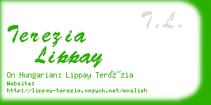 terezia lippay business card